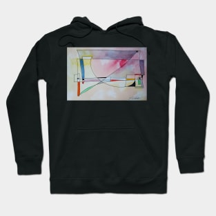 Expressive automatism abstract_0413 Hoodie